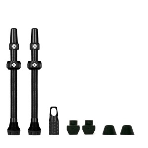 MUC-OFF Tubeless Valve Kit V. 2.0 80 mm Black