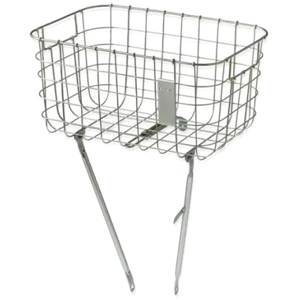Basil Robin Front Kurv - Silver cloud