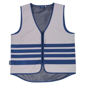 Abus Lumino Urban vest, sølv