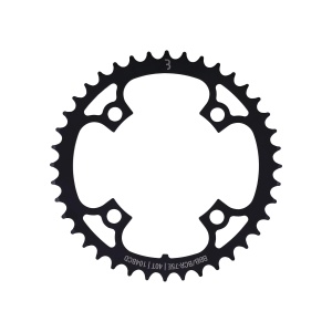 Klinge BBB E-bikeGear (sort). 40T Ø104 stål,1-12 speed